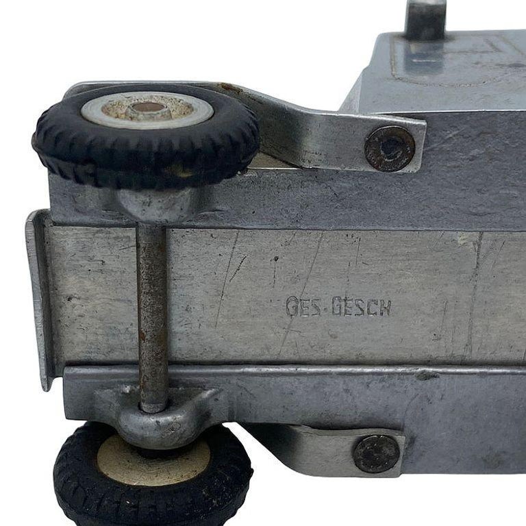 Rare Hand Machined Willys Jeep Ges-Gesch Table Lighter, West Germany by by Baier