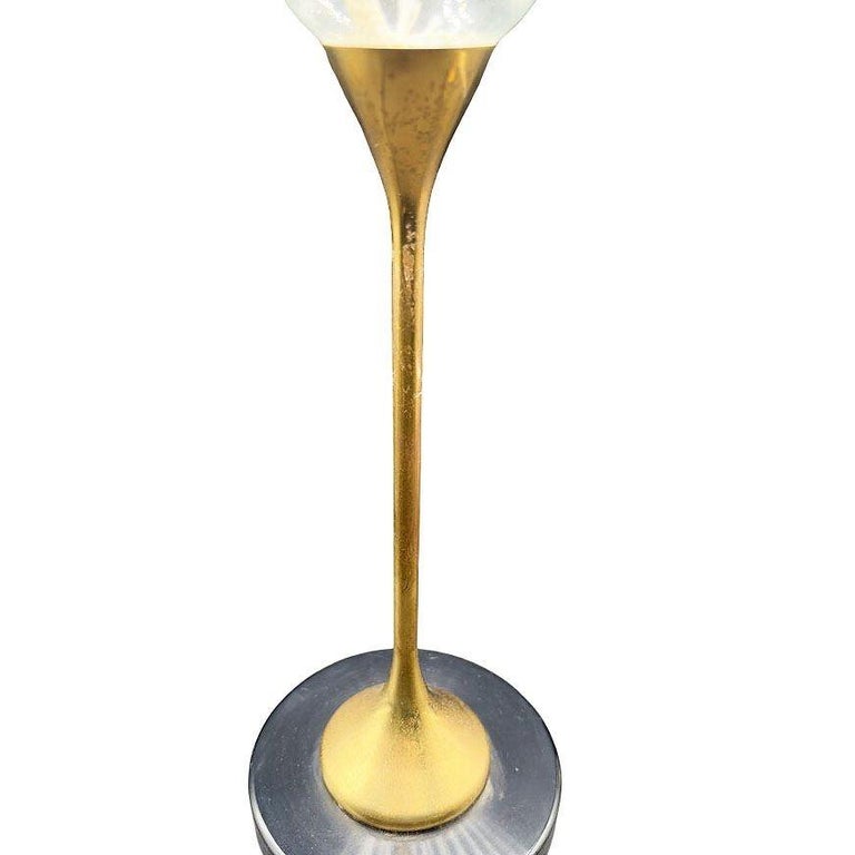 German Brass "Clear Drops" Oil Lamp Candlestick by Freddie Andersen, Set of 3