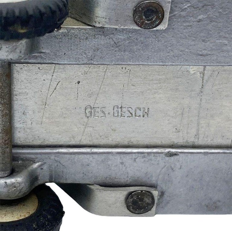 Rare Hand Machined Willys Jeep Ges-Gesch Table Lighter, West Germany by by Baier