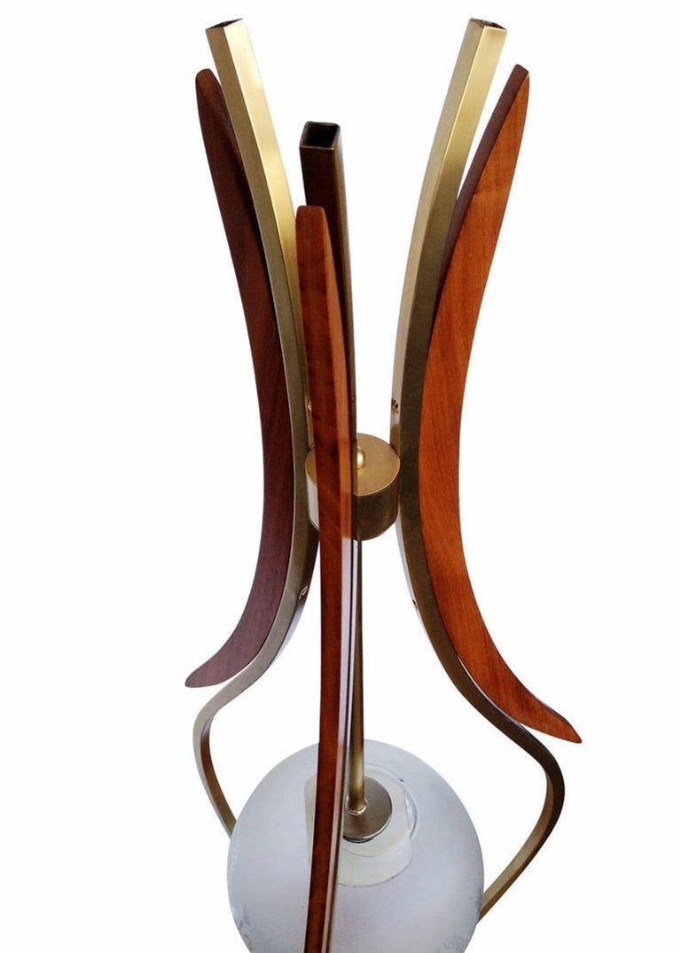 Mid-Century Modern Floor Lamp in the Style of Adrian Pearsall