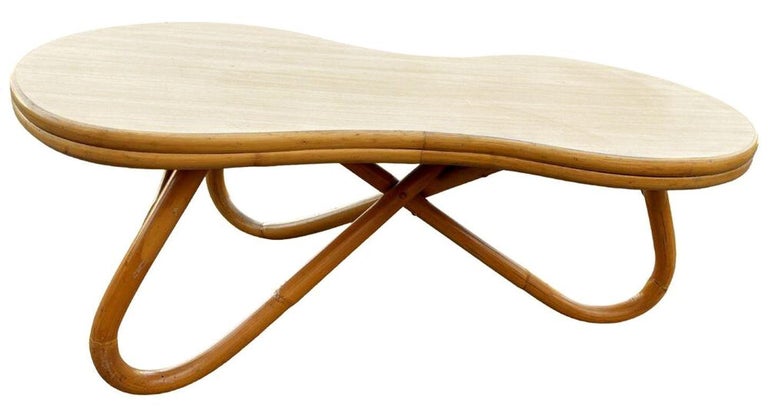Restored Rattan Loop Leg Livingroom Set