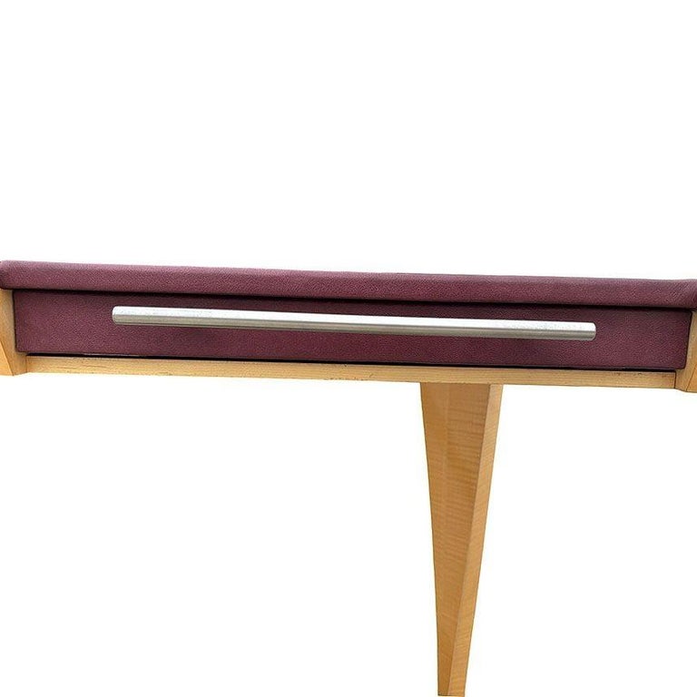 Dakota Jackson "Arabesque" Sculpted Sycamore Wood Writing Desk
