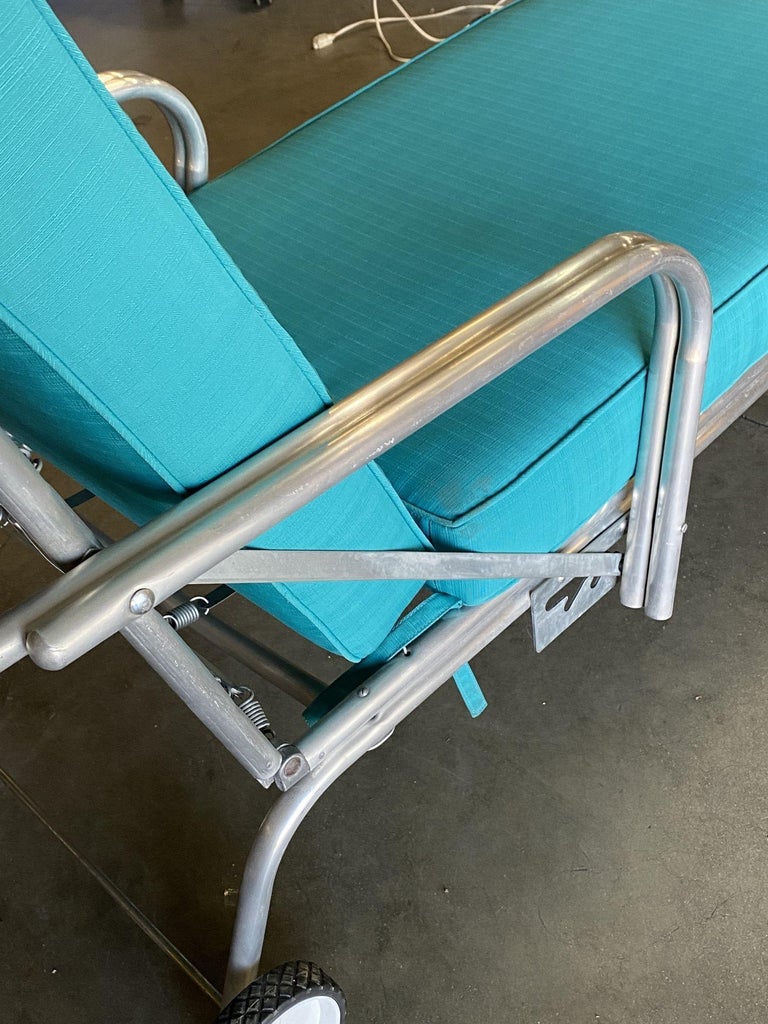 Aluminum Patio/Outdoor Adjustable Recliner Chase lounge