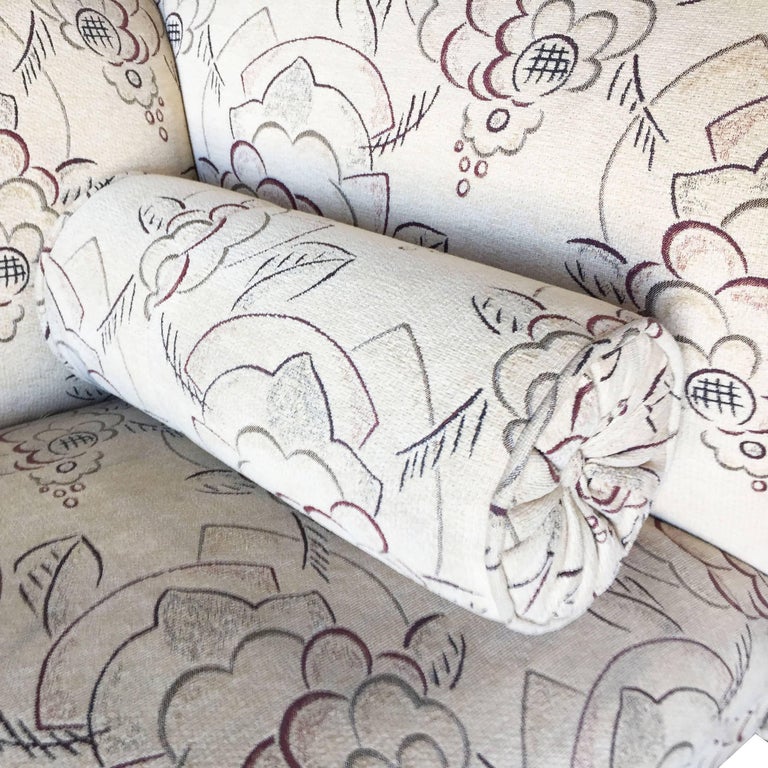 Duncan Phyfe Style Love Seat Settee with Scrolling Arms