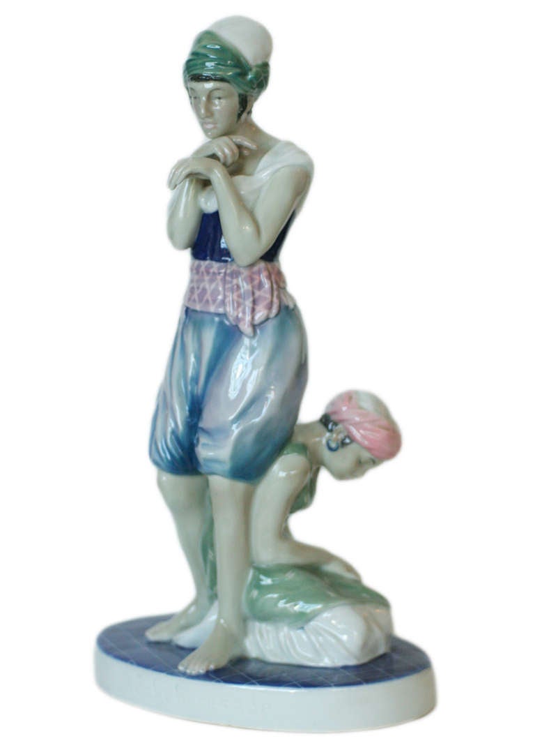 Scheherazade Porcelain Statue by Volkstedt