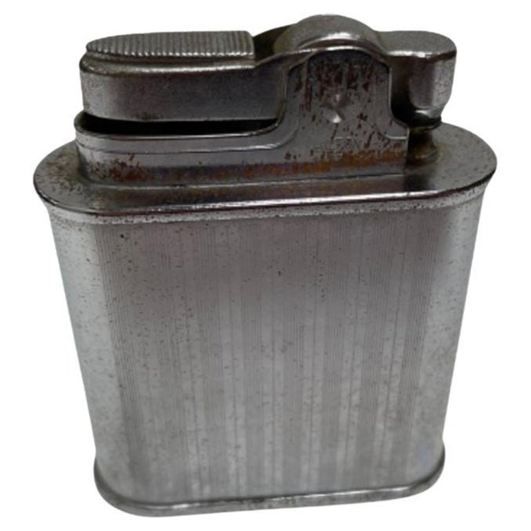 Original 1950 Stripped Table Lighter by Hilton