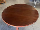 Late Victorian French Drop-Leaf Oak Dining Table
