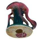 MCM Ceramic Miniature Pink Flamingo Tabletop Statue His & Hers Set By Leftons