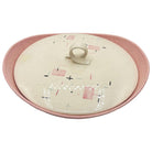 110 Piece "Tickled Pink" Serverware Dinner Plate Platter Bowl Set By Vernonware