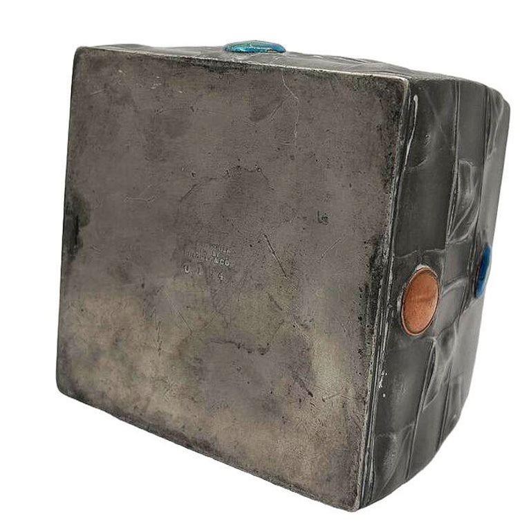 Rare Arts and Crafts #0194 Tudric Pewter Box by Archibald Knox for Liberty & Co