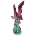 Mid-century Ceramic Flamingo Figurine & Vase Set by Maddux & Leftons