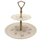 110 Piece "Tickled Pink" Serverware Dinner Plate Platter Bowl Set By Vernonware