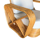 Restored 5-Strand Square Pretzel Sofa & Lounge Chair Livingroom Set