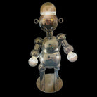 1975 Post-Modern Chrome Bubble Ball Robot Table Lamp by Torino Lamps