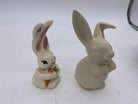 Magician Silver Bunny in a Hat Rabbit Figural Collection