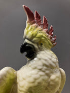 Ceramic California Pottery Tropical Cockatoo Planter