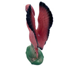 Mid-century Ceramic Mid Flight Pink Flamingo Tabletop Statue Set By Leftons