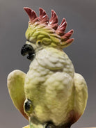 Ceramic California Pottery Tropical Cockatoo Planter