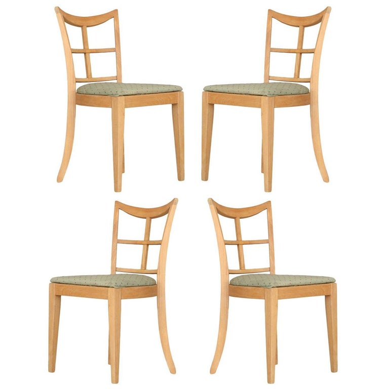 Paul Frankl for Brown Saltman Dining Chair, Set of Four