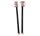 21 Piece Mid-Century Tropical Hula Girl & Flamingo Cocktail Swizzle Sticks