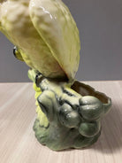 Ceramic California Pottery Tropical Cockatoo Planter