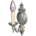 1920s Regency Style Cast Aluminum Wall Sconce by Gold Co, 4 Available
