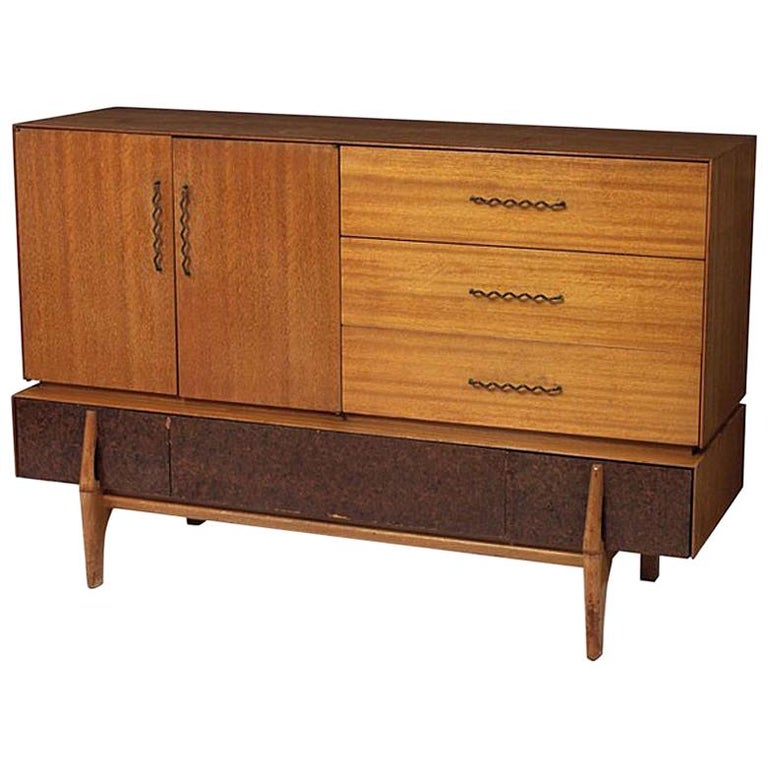 Rare John Keal Buffet or Credenza for Brown Saltman