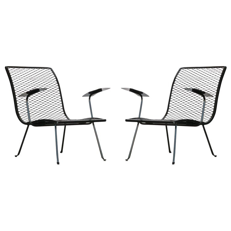 Pair of Outdoor Patio Lounge Chairs by Karl Lightfoot Studio