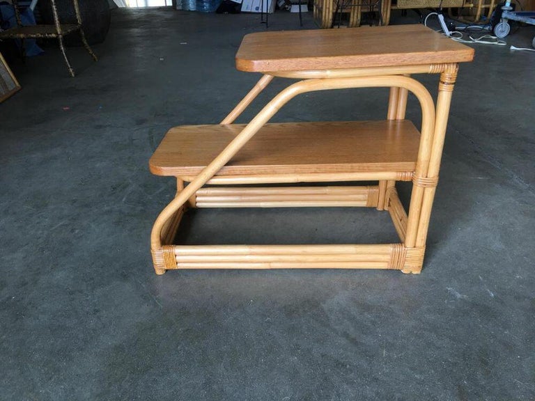 Restored "1949er" Rattan Lounge Chair & Sofa Livingroom Set