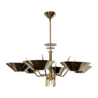 Six-Arm Austrian Chandelier, circa 1950