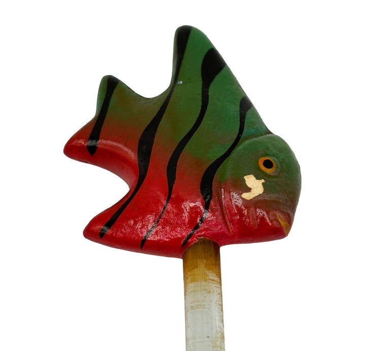 21 Piece Mid-Century Tropical Hula Girl & Flamingo Cocktail Swizzle Sticks