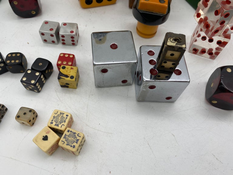 Lifetime Las Vegas Art Deco / Mid-Century Dice Collection