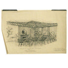 1955 Tropical "Private Lodge & Lounge" Architectural Prepared by Rucker Fuller