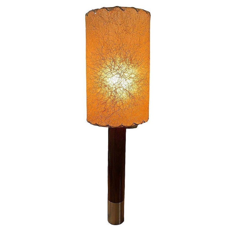 Nickel Básica M2 Table Lamp by Santiago Roqueta For Santa & Cole w/ Drum Shade