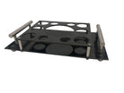 Aluminum and Bakelite Drink holder Tray by Aero-Art Los Angeles