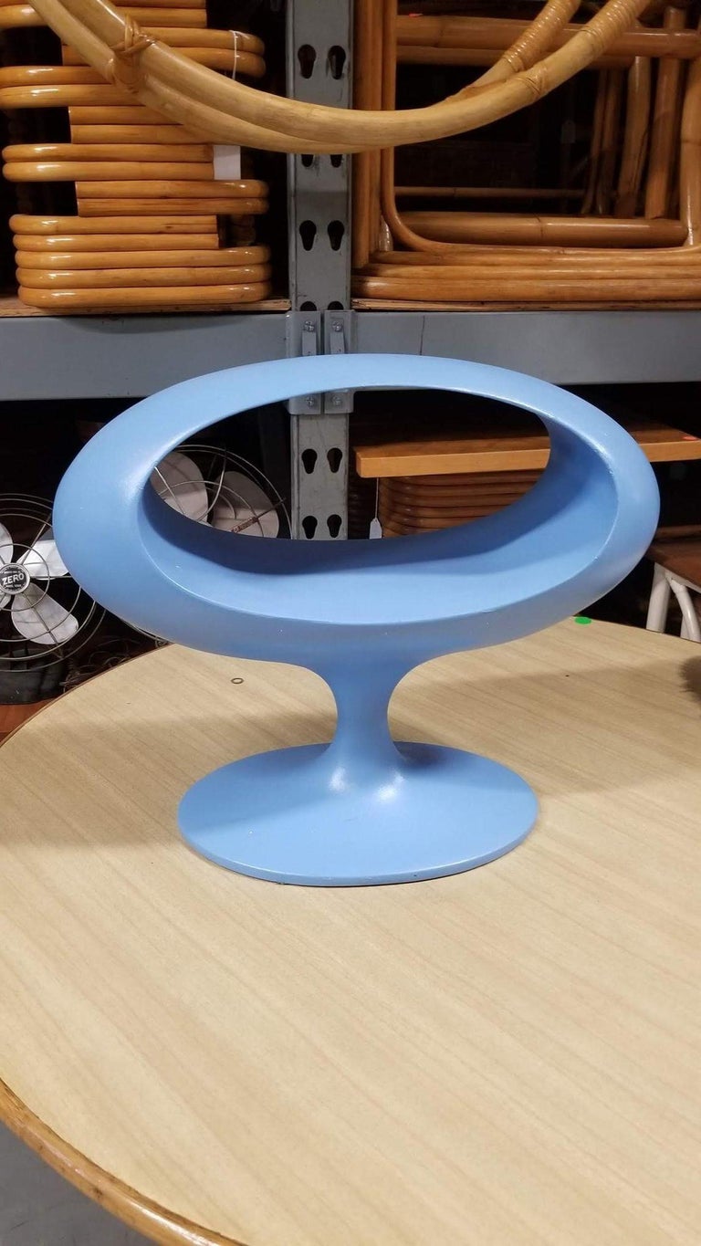 Y2K Space Age Mod Side Pedestal Table by William Emmerson