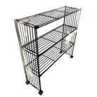 Mid-Century 3-Tier Iron Wire Art Display Shelf Bookshelf