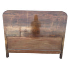 Steamline Art Deco Full-Size Tiger Oak Headboard