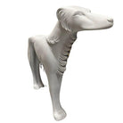 Life-Size Art Deco Styled Fiberglass Borzoi Russian Hunting Hound Dog Statue