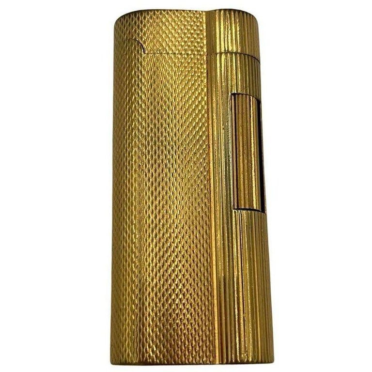 Dunhill S-Type Gold Plated "Rollagas" Lighter, Circa 1970