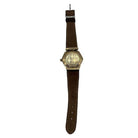 Longines 10K Gold-Filled Hexagonal Case Manual Watch w/ Crocodile Leather Band