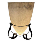 Large 2' 4" Mid Century Fiberglass Cone Shade Spanish Colonial Lamp