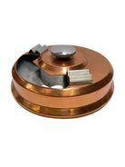 Machine Age Copper and Steel Smokeless Ashtray