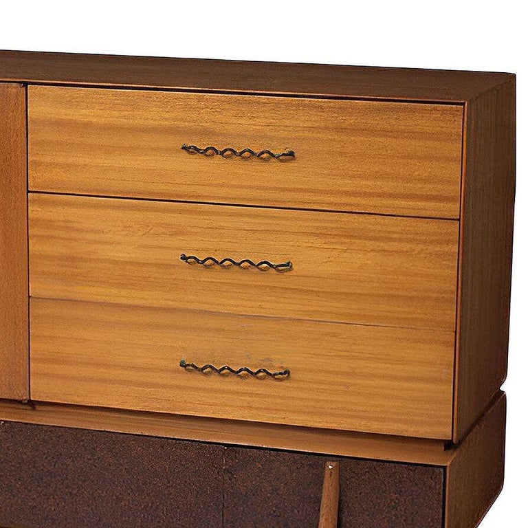 Rare John Keal Buffet or Credenza for Brown Saltman