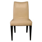 Dakota Jackson Pull Up "Iko" Sculpted Leather Side Chair