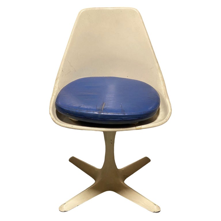 Mid-Century Tulip Side Chair Model 115 by Maurice Burke for Arkana