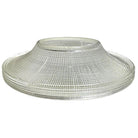 Art Deco Industrial Holophane 12" Diameter Ceiling Pendant Shade