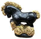 Midcentury Studio Art Pottery Clydesdale Horse