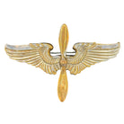 WWII USA Air Corps Force Sterling Silver Brooch Pin Badge by Meyer
