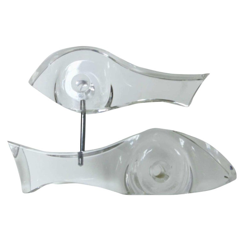 Mid-century Abstract Lucite Sculpture by Astrolite for Ritts in Los Angeles